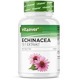 vit4ever Echinacea 500 mg - 365 vegane Tabletten - Natürliches Echinacea...