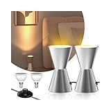 BrightWish LED Uplight Spot 6W Bodenstrahler, LED Bodenleuchte Bodenlampe innen...