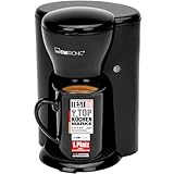 Clatronic® 1-Tassen-Kaffeeautomat | Kaffeemaschine perfekt für Singles |...