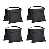 Amazon Basics - 4er-Pack Fotografische Leere Sandsack-Sets für Lichtständer,...