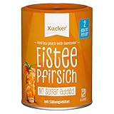 Xucker Eistee Pfirsich, zucker- und kalorienarmer Iced Tea, mit Süßungsmittel,...