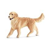 SCHLEICH 16395 Golden Retriever Hündin, ab 3 Jahren, Farm World - Spielfigur, 2...