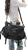 Taoqiao [Aktualisiert] Vintage Canvas Messenger Bag Große Buch Laptop...