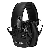 Retevis Elektronischer Schieß-Ohrenschützer, Faltbare Gehörschutz...