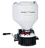 TerraDomi Universal Streuer | Manuelles Streugerät für Dünger, Saatgut &...
