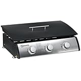 Outsunny Gasgrill mit 3 Brenner 7,5 kW Grillfläche 61 × 35,5 cm tragbarer...