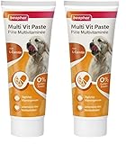 Beaphar Multi-Vitamin-Paste für Hunde, 250 g (Packung mit 2)