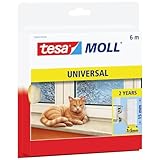 tesamoll Universal Schaumstoff - Schaumstoffdichtung zum Isolieren von Spalten...