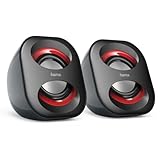 Hama PC Lautsprecher Sonic Mobil 183 (USB 3.0, 3,5 Mm Klinke, 3 W, Aktive Boxen...