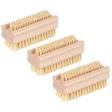 3er Set Nagelbürste Holz, Made in Germany, Handbürste, Handwaschbürste aus...