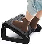 Fußstütze Schreibtisch,Ergonomisches Fußstützenkissen Einstellbar...