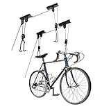 2er Set Fahrradlift mit Flaschenzug | Fahrradaufhängung zur Deckenmontage |...
