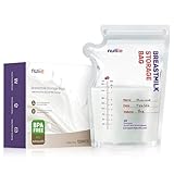 Nuliie 120 Stück Muttermilchbeutel, 250ml BPA-frei Muttermilch Aufbewahrung...
