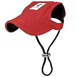 Pawaboo Hunde Baseballmütze, Basecap Verstellbar Sonnenschutz Hut Hundecap mit...