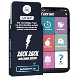 Zack Zack - Kartenspiel - Trinkspiel mit App - 110 Spielkarten - Mehr als 1000...