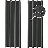 Ystyle Gardinen 2er Set, Thermovorhang Kälteschutz, Outdoor Vorhang Wetterfest...