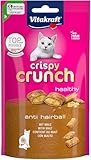 Vitakraft Crispy Crunch Classic, Katzen Leckerli, knuspriger Katzensnack...