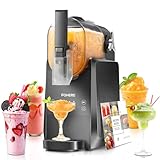 FOHERE Slush Maschine, 2,6L Slushie Machine mit 5 smarten Programmen, Slushy...