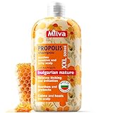 Milva Shampoo für juckende Kopfhaut mit Propolis - 500 ml natürliche Anti...