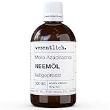 wesentlich. Neemöl kaltgepresst 100ml - 100% reines Öl (Melia Azadirachta)