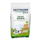 HEITMANN pure Reine Soda | Natürliches Reinigungspulver für Haushalt, Wäsche...