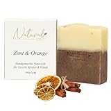 Natural Cilt Zimt & Orange Seife - 100% Naturseife - ohne bedenkliche...