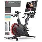 sBike Smart Indoor Cycling Bike - 21.5' Touch Display + LED - Live & On-Demand...