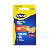 Scholl Hornhaut-Pflaster zur Entfernung von Hornhaut an den Füßen, 4...