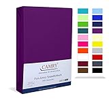 CAMRY Spannbettlaken für Babybett & Kinderbett, 60x120-70x140 cm, Jersey...