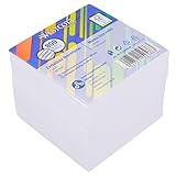 Westcott Notizzettel weiß 800 Blatt Nachfüllpack | Notizblock mit 9 x 9 cm...