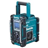 Makita DMR301 Baustellenradio, robust, für Lithium-Ionen-Akkus 12 – 14,4 –...