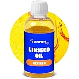 7 Artists Premium Leinöl für Ölmalerei 250ml Raffiniert - Malmittel für...
