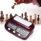 JZK PQ9907 Digitale Multifunktionsanzeige Schachtimer Schachuhr Chess Game Clock...