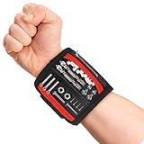 2 Stück Magnetisches Armband Werkzeugband, Magnetarmband Handwerker,...