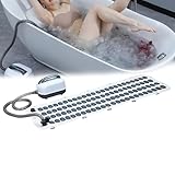 Sprudelmatte Badewanne Luftsprudelmatte für Pool Badewanneneinlage Rutschfest...