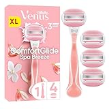Gillette Venus ComfortGlide Spa Breeze Damenrasierer, 1 Ersatzklingen,...