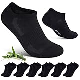 Cirorld Bambus Sneaker Socken Damen Herren 39-42 43-46,6 Paar Atmungsaktive...