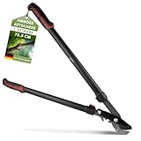 siwitec Amboss Getriebeastschere SG-22, Amboss Baumschere für frisches Holz bis...