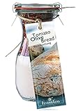 Backmischung im Weckglas für Tomato Olive Bread Mini ( 250ml ) - Zutaten im...
