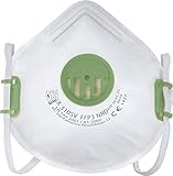 10x Oxyline X 310 SV FFP3 NRD Atemschutzmaske Halbmaske Staubmaske Atemmaske...