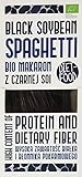 Diet-food - Bio Schwarze Soja Nudeln Low Carb Nudeln Schwarze Bohnen Protein Nudeln Black Bean Spaghetti mit Vitamine B Folsäure Vitamin E Glutenfrei Proteinreich 200 g