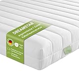 DREAMSTAR Simple Flex Duo 7-Zonen Matratze | Ergonomische Kaltschaummatratze |...