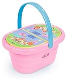 Smoby – Peppa Wutz Picknick-Korb – Spielset mit Spielzeug-Teeservice (20...