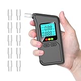 Wagxoey Alkoholtester, Promillemessgerät Polizeigenau Professioneller,...