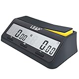 LEAP Schachuhr Digitaler Timer Erweitert für Spiel und Schach-Timer mit Bonus &...