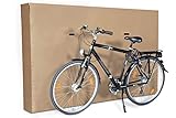 ratioform Robuste Transportbox für Fahrräder, doppelte Wellpappe, schnelle...