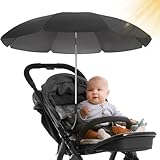 STYNGARD Sonnenschirm Kinderwagen UV Schutz 50+ / 70 cm Durchmesser mit...