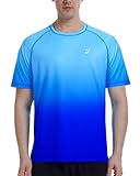 Roadbox Herren Rashguard Kurzarm, UPF 50+ UV Schutz Schwimm Shirt, Atmungsaktiv...