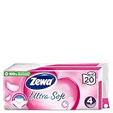 Zewa Ultra Soft Toilettenpapier, Großpackung, 3x20 Rollen, 29313, Hell
