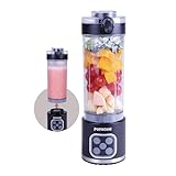 POYOCOM Mini-Standmixer und Smoothie-Maker, 750 ml abnehmbarer Behälter, 700W...
